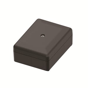 Koblingsboks sort IP20 90x65x30