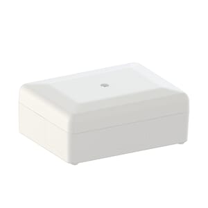 Koblingsboks IP44 hvit m/2 koblingst.,innerplate m/strekk. 1