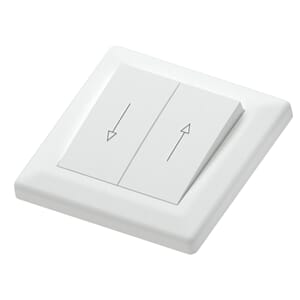 Bryter Markise 16A/2M polarhvit innfelt