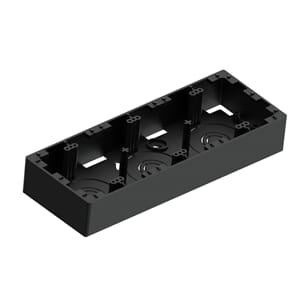 Euro Classic kappe trippel sort m/strekk. M3 226x84x35 R6